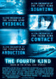 The Fourth Kind Movie Poster Print showcasing alien encounters and suspenseful art.