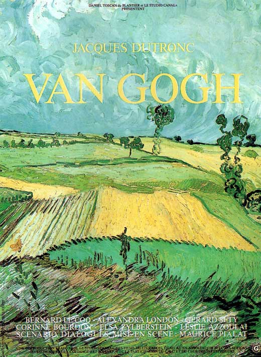 Van Gogh Movie Poster Print showcasing vibrant colors and artistic design.