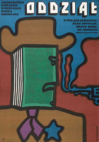 Posse Movie Poster Print showcasing vibrant western imagery.
