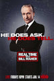 Real Time with Bill Maher Movie Poster Print showcasing political satire.