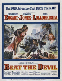 Beat the Devil Movie Poster Print showcasing classic film imagery.