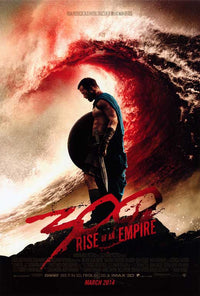 300: Rise of an Empire Movie Poster Print featuring intense imagery.