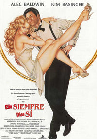 The Marrying Man Movie Poster Print featuring vibrant movie theme.