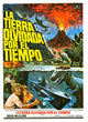 The Land That Time Forgot Movie Poster Print featuring prehistoric adventure.