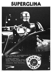 RoboCop Movie Poster Print showcasing iconic sci-fi art.