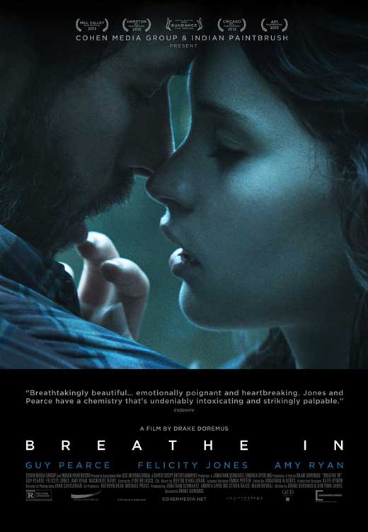 Breathe In Movie Poster Print showcasing cinematic art.