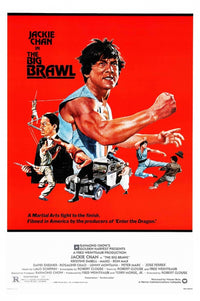 The Big Brawl Movie Poster Print showcasing martial arts action.