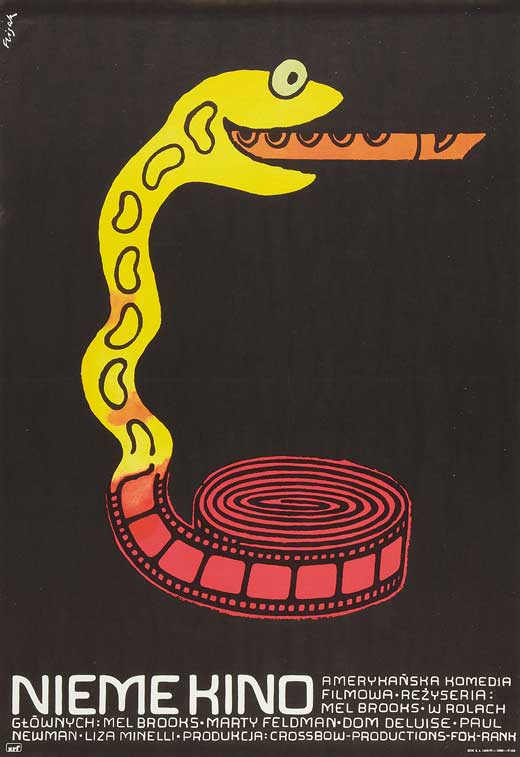 Silent Movie Poster Print showcasing vintage cinema art.