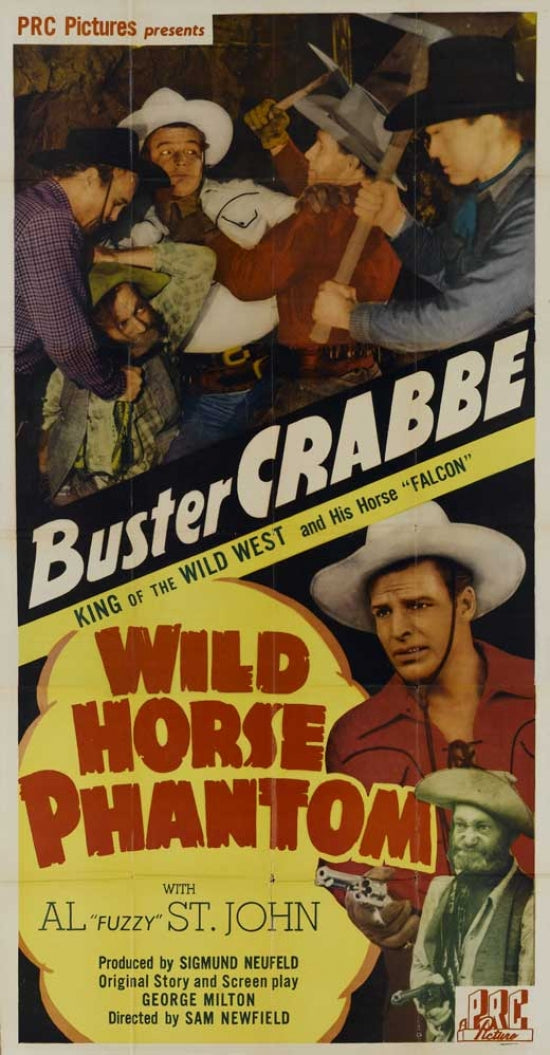 Wild Horse Phantom Movie Poster Print featuring adventurous equine spirit.