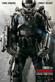 Edge of Tomorrow Movie Poster Print featuring vibrant action imagery.