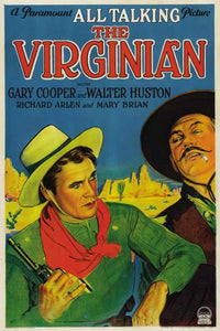 The Virginian Movie Poster Print showcasing classic Western film art.