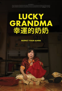 Lucky Grandma Movie Poster Print showcasing vibrant artwork.
