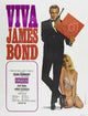 Goldfinger Movie Poster Print featuring iconic imagery from the classic film.