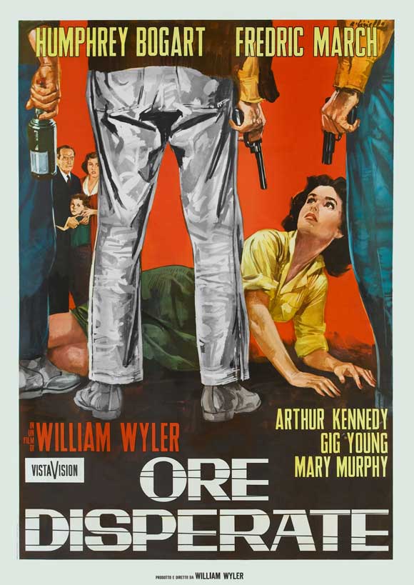 The Desperate Hours Movie Poster Print showcasing dramatic film art.