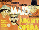 A Night at the Opera Movie Poster Print showcasing classic cinema art.