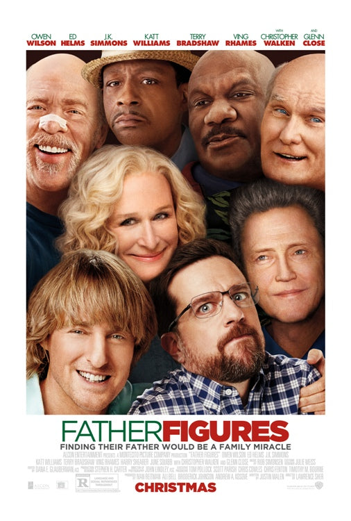 Father Figures Movie Poster Print showcasing film's charm and humor.
