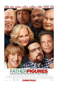 Father Figures Movie Poster Print showcasing film's charm and humor.