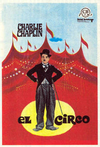 The Circus Movie Poster Print showcasing vibrant circus visuals.