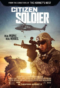 Citizen Soldier Movie Poster Print showcasing themes of courage and resilience.