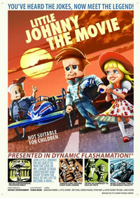 Little Johnny Movie Poster Print showcasing vibrant artwork.