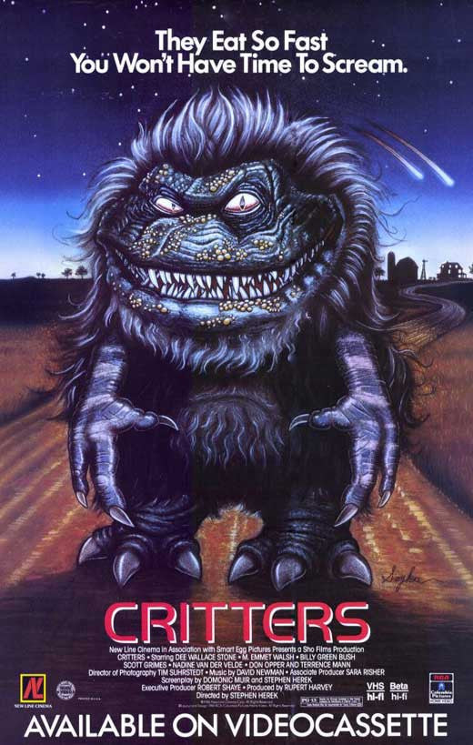 Critters Movie Poster Print (27x40) | Pop Culture Graphics