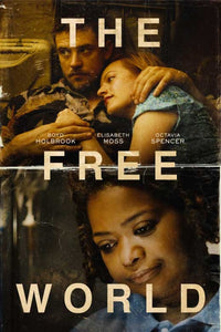 The Free World Movie Poster - striking visual art piece for decor.