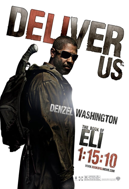 The Book of Eli Movie Poster Print featuring Denzel Washington