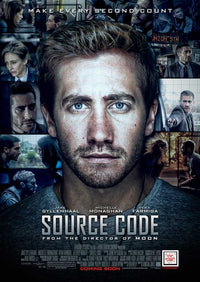 Source Code Movie Poster Print showcasing dynamic visuals