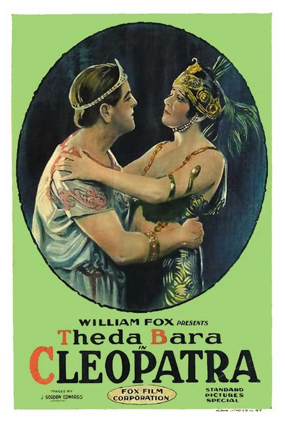 Cleopatra Movie Poster Print showcasing iconic film artwork.
