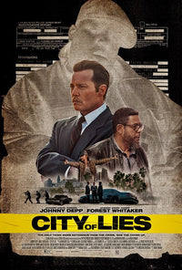 City of Lies Movie Poster Print showcasing gripping crime narrative.