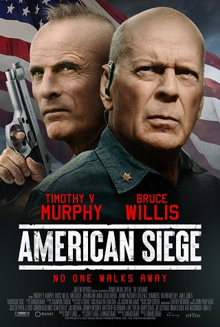 American Siege Movie Poster Print showcasing dramatic imagery.