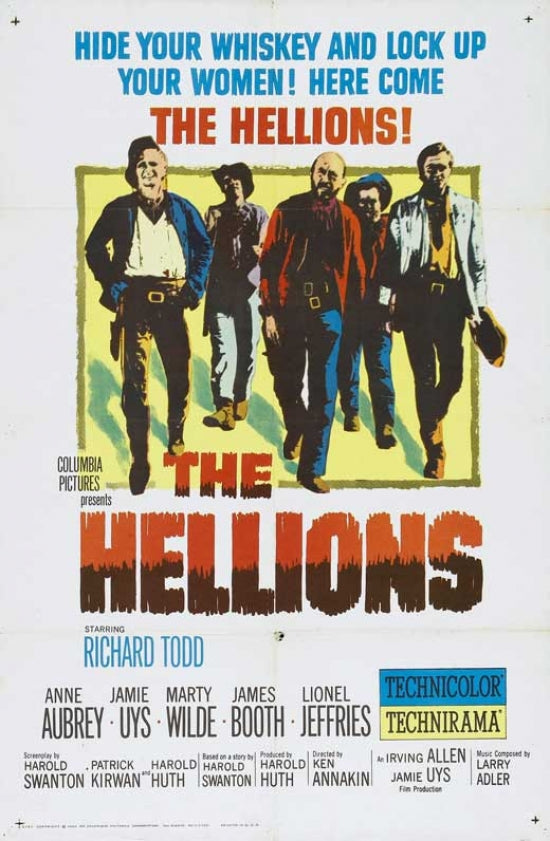The Hellions Movie Poster Print showcasing thrilling visuals