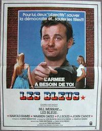 Stripes movie poster print featuring iconic comedy design.