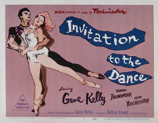 Invitation to the Dance Movie Poster Print showcasing cinematic beauty