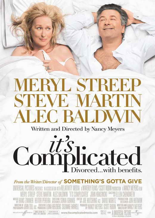 It's Complicated Movie Poster Print showcasing romantic comedy scenes.