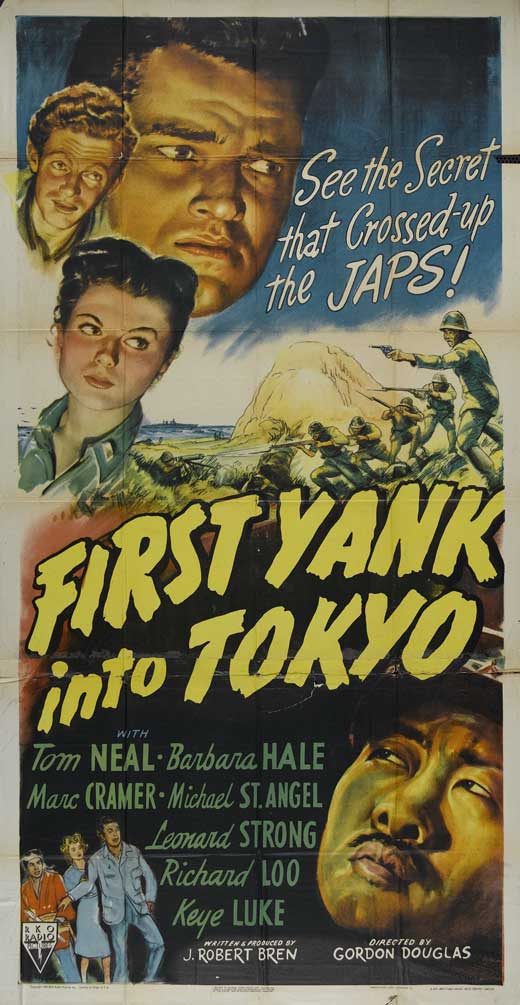 First Yank Into Tokyo Movie Poster Print showcasing classic cinematic art.