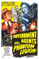 Government Agents vs Phantom Legion Movie Poster Print featuring classic film art.
