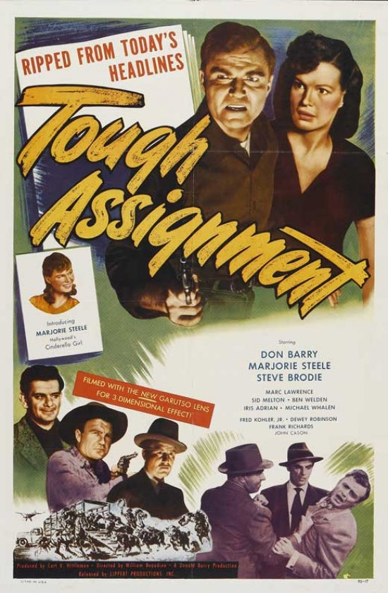 Tough Assignment Movie Poster Print showcasing classic cinema art