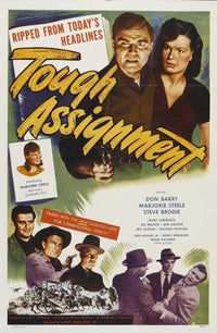 Tough Assignment Movie Poster Print showcasing classic cinema art