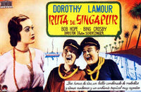 The Road to Singapore Movie Poster Print showcasing classic cinema art.