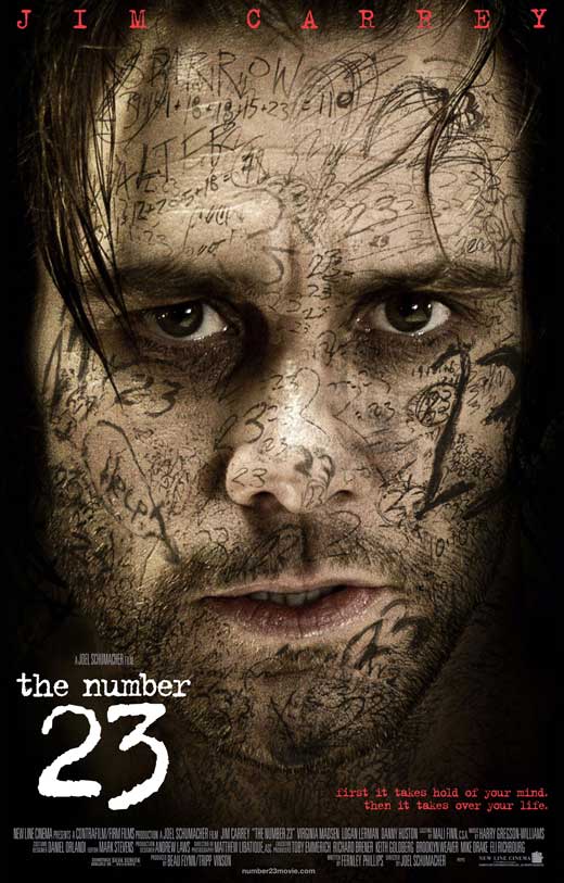 The Number 23 Movie Poster Print featuring captivating artwork.