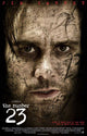 The Number 23 Movie Poster Print featuring captivating artwork.