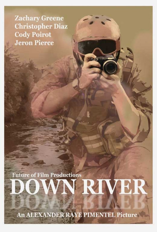 Down River Movie Poster showcasing stunning cinematic art.