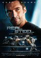 Real Steel Movie Poster Print featuring dynamic action artwork.