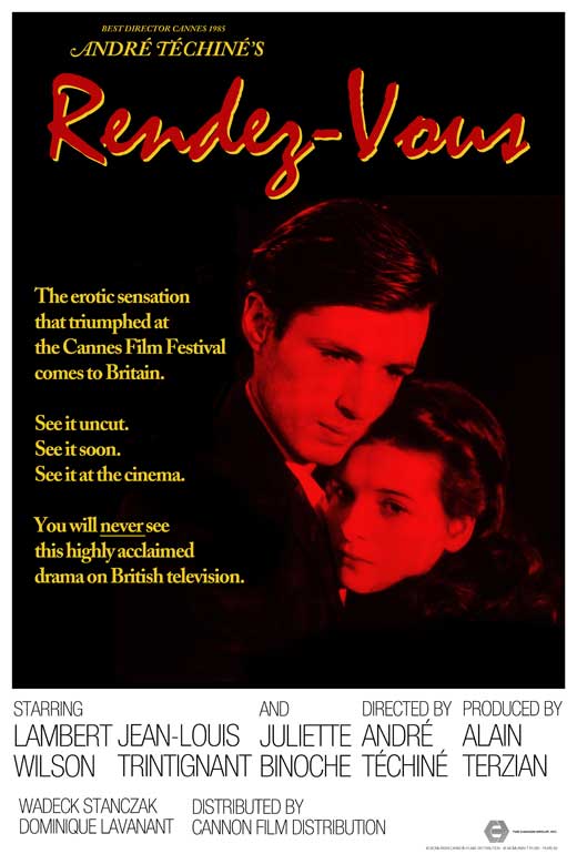 Rendez-vous Movie Poster Print - Captivating cinema art.