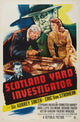 Scotland Yard Investigator Movie Poster Print showcasing detective themes