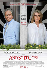 And So It Goes Movie Poster Print showcasing cinematic artwork.