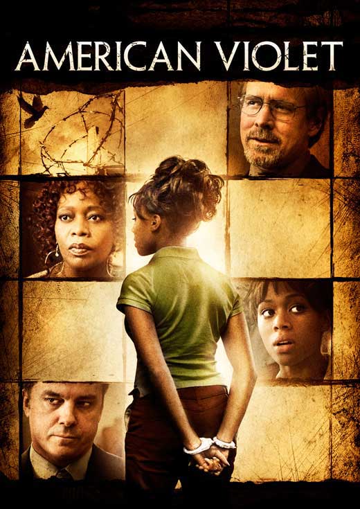 American Violet Movie Poster Print showcasing cinematic art.