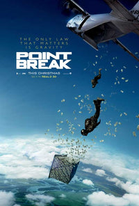 Point Break Movie Poster Print showcasing iconic film design.