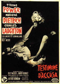 Witness for the Prosecution Movie Poster Print